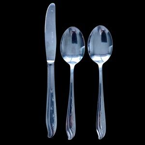 3 Pcs Koba Japanese 5-Star Flatware Knife Soup Spoons